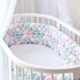 Tresse de lit bébé Voile de Rêve en velours hypoallergénique